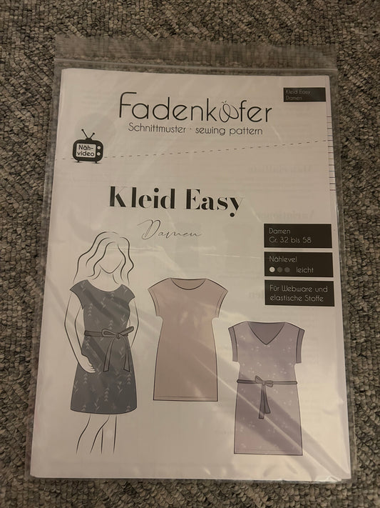 Kleid easy damen - Fadenkäfer