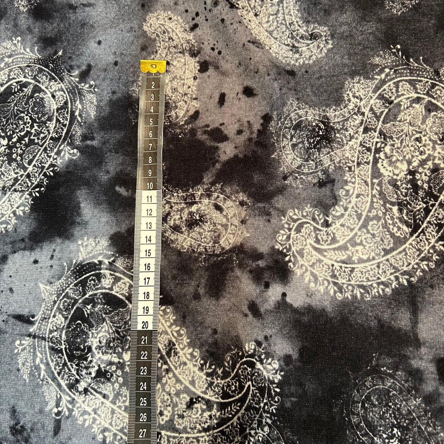 Paisley mønster - Vinterjersey med viskose