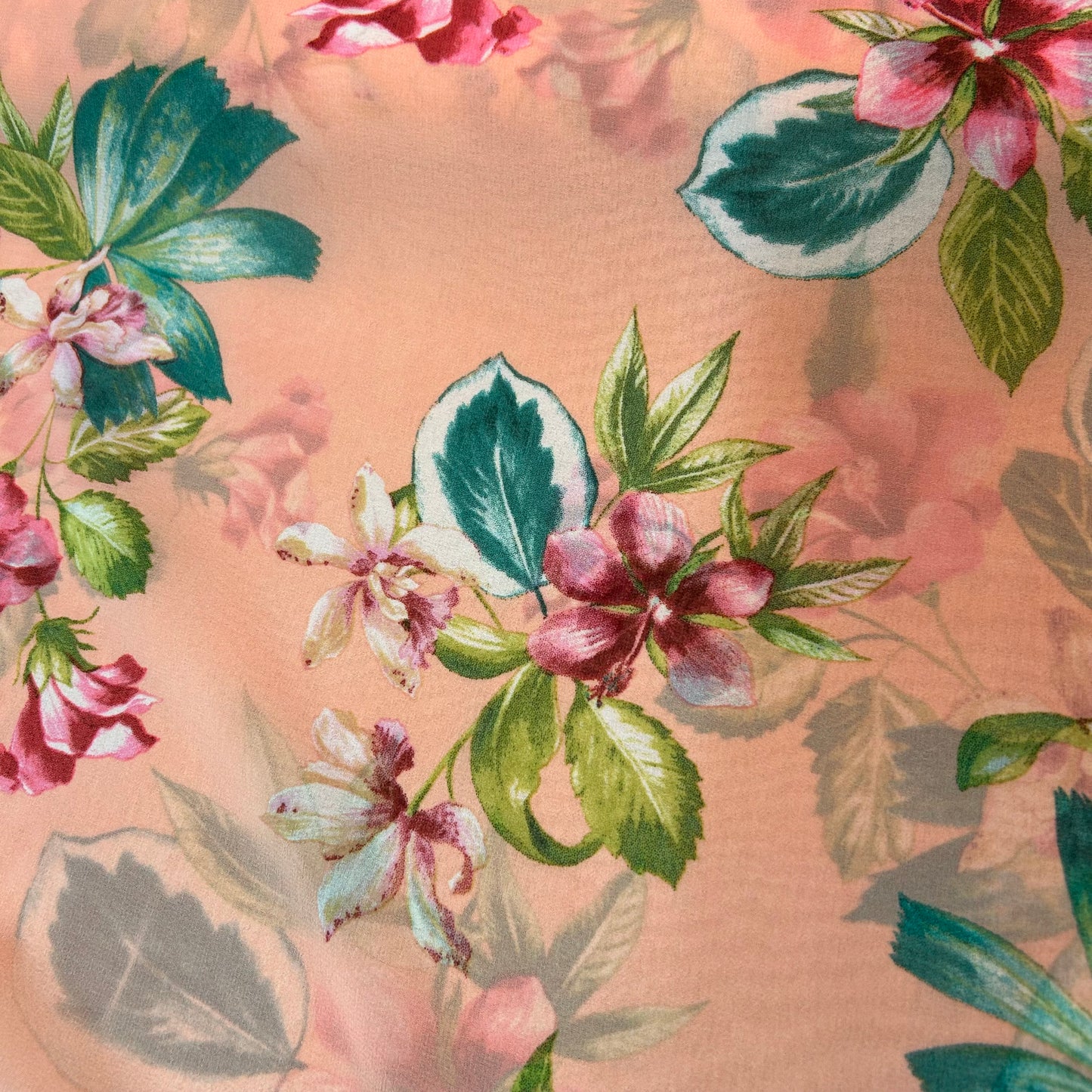 Hawaii blomster - Polyester