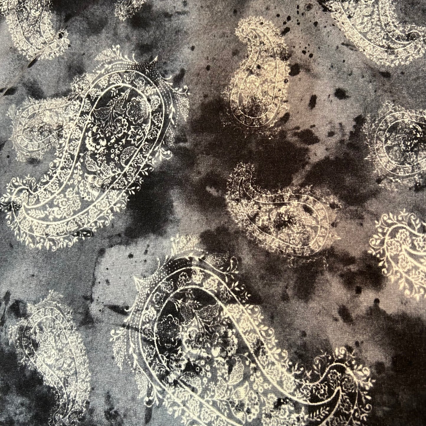 Paisley mønster - Vinterjersey med viskose