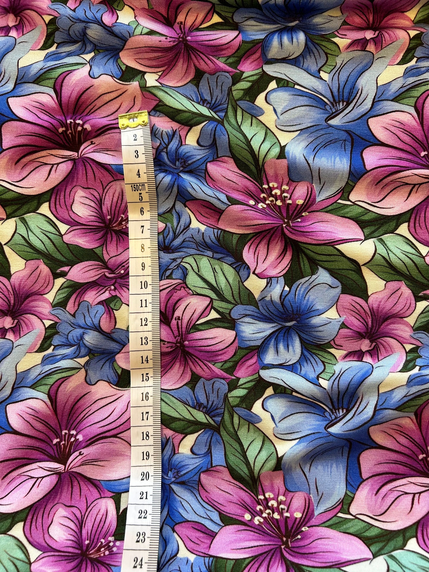 Blomster i pastel farver - Bambus