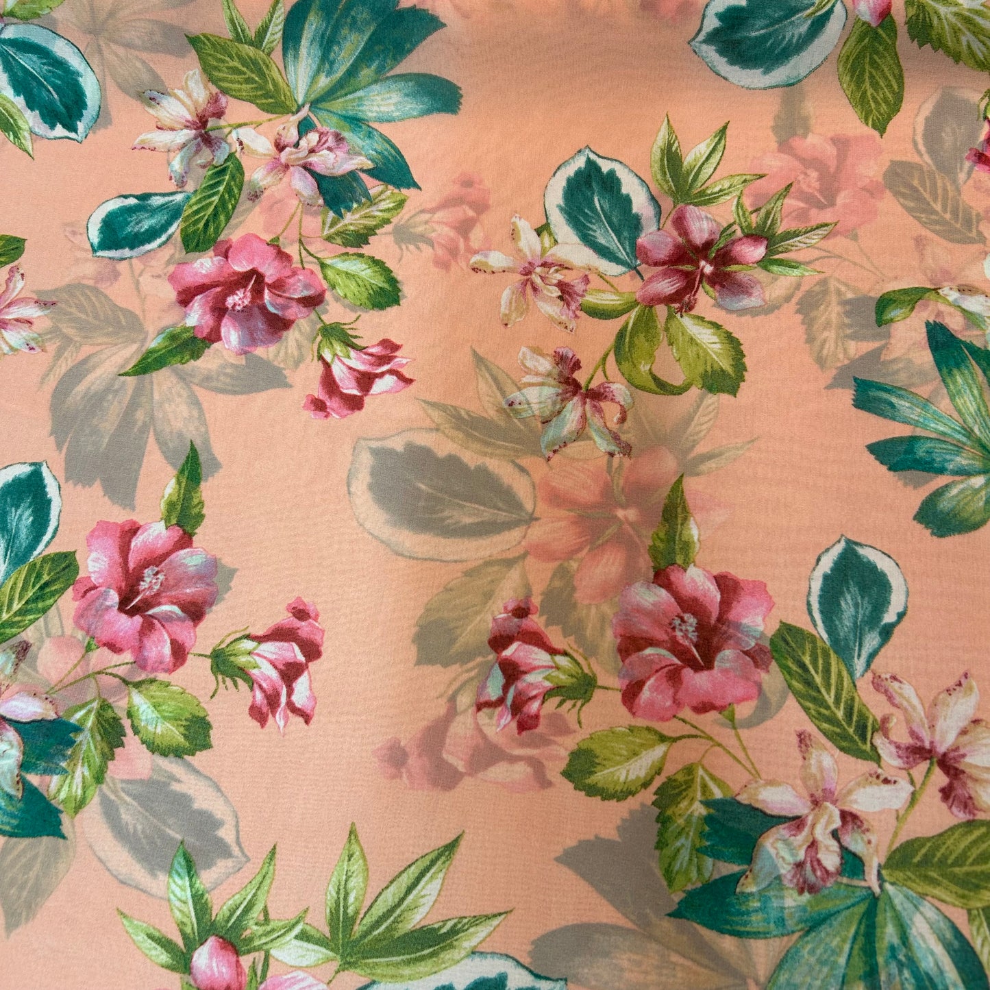 Hawaii blomster - Polyester