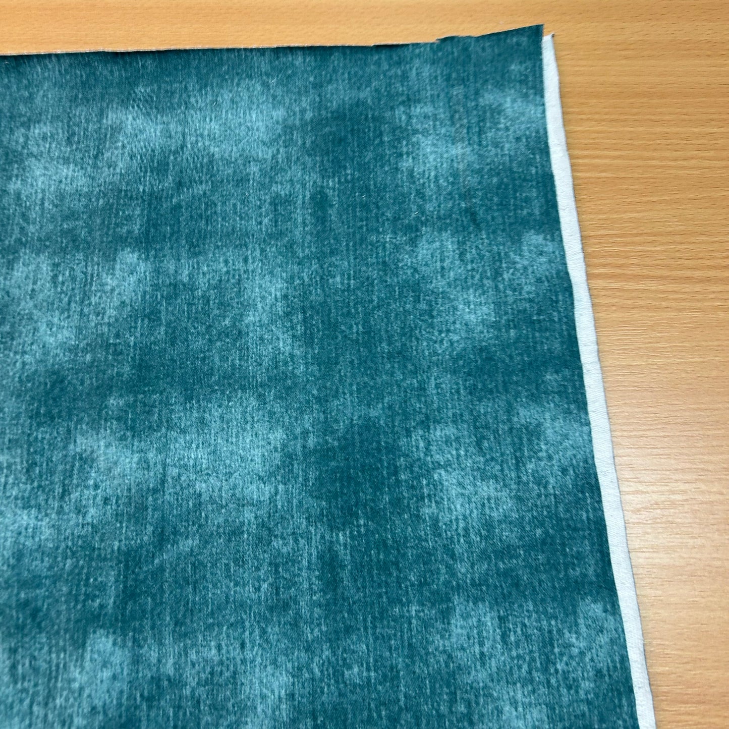 French Terry - Jeans Look grøn