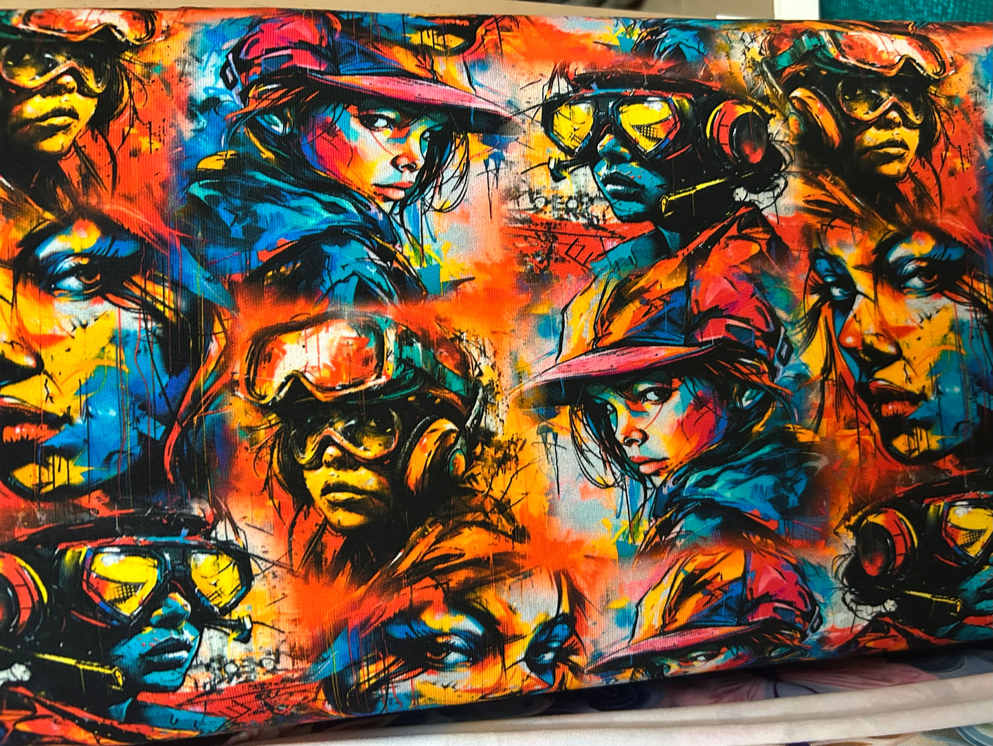 Graffiti damer - French Terry