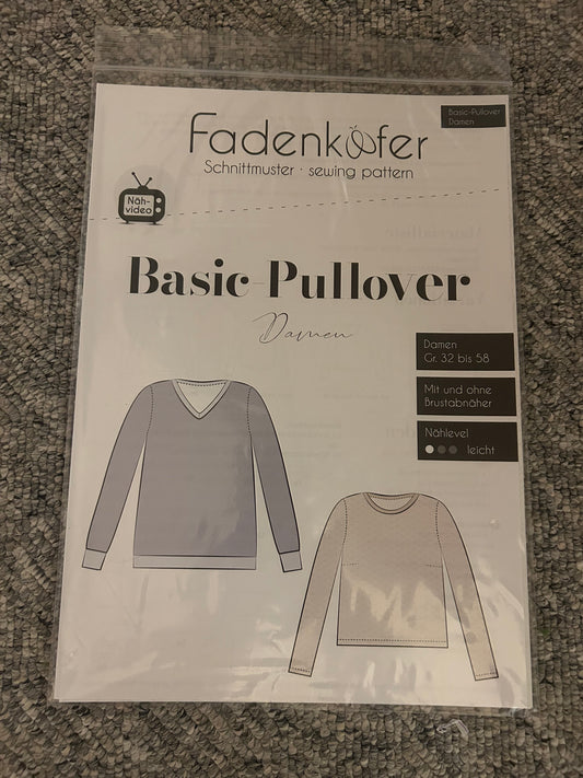 Basic-Pullover Damen - Fadenkäfer