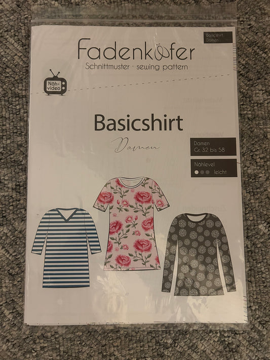Basicshirt Damen - Fadenkäfer