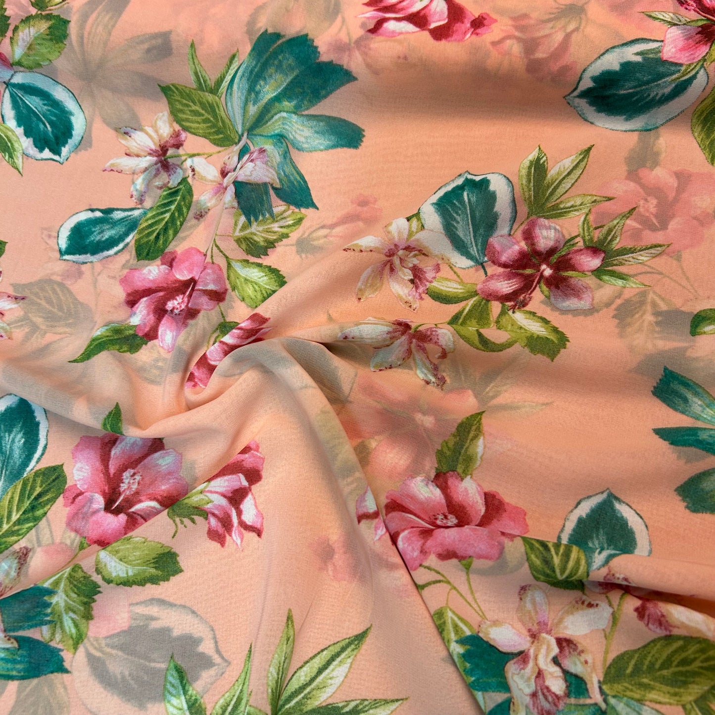 Hawaii blomster - Polyester
