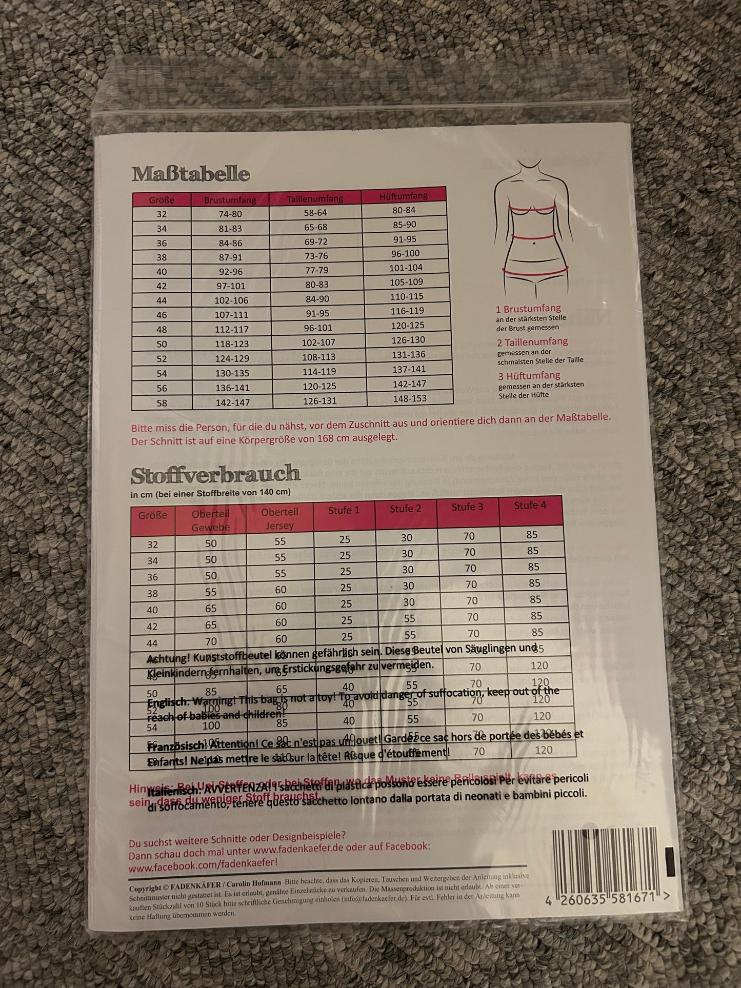Kleid Fiona Damen - Fadenkäfer