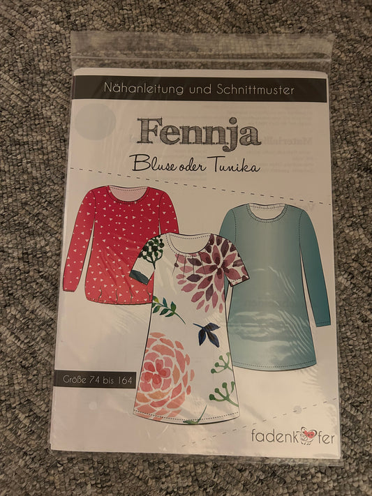 Fennja Bluse oder Tunika Kinder - Fadenkäfer