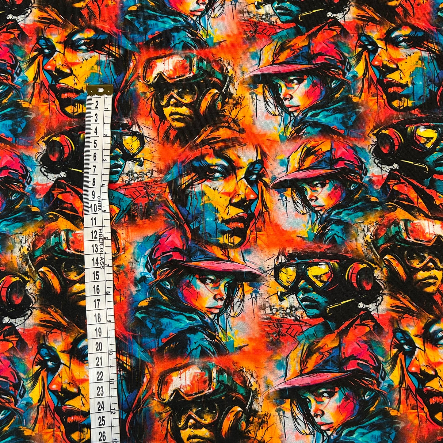 Graffiti damer - French Terry