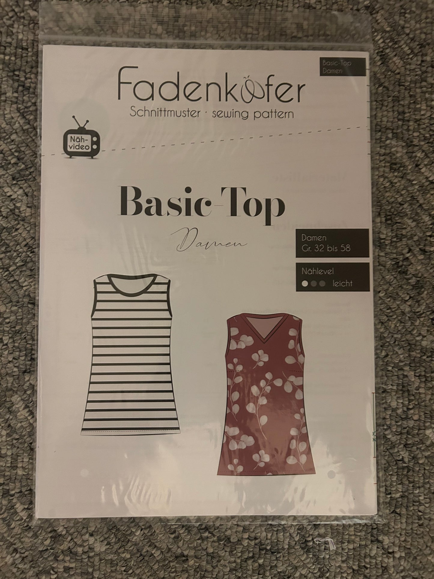 Basic-Top Damen - Fadenkäfer