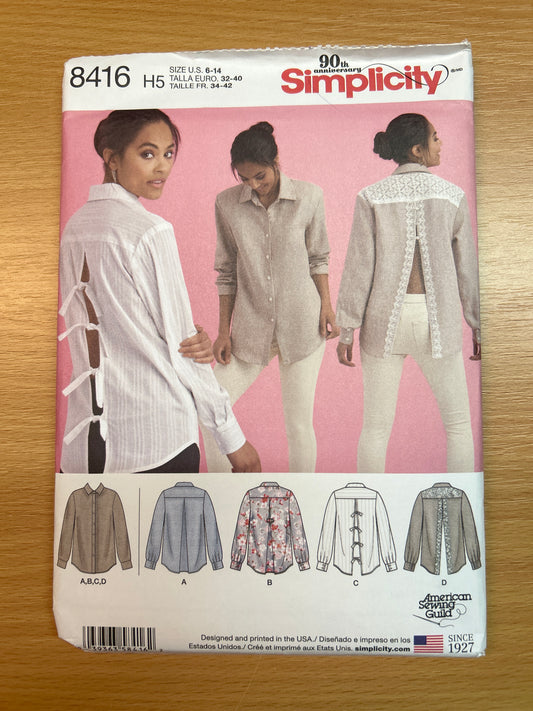 Simplicity 8416 H5 - Str. 32-40