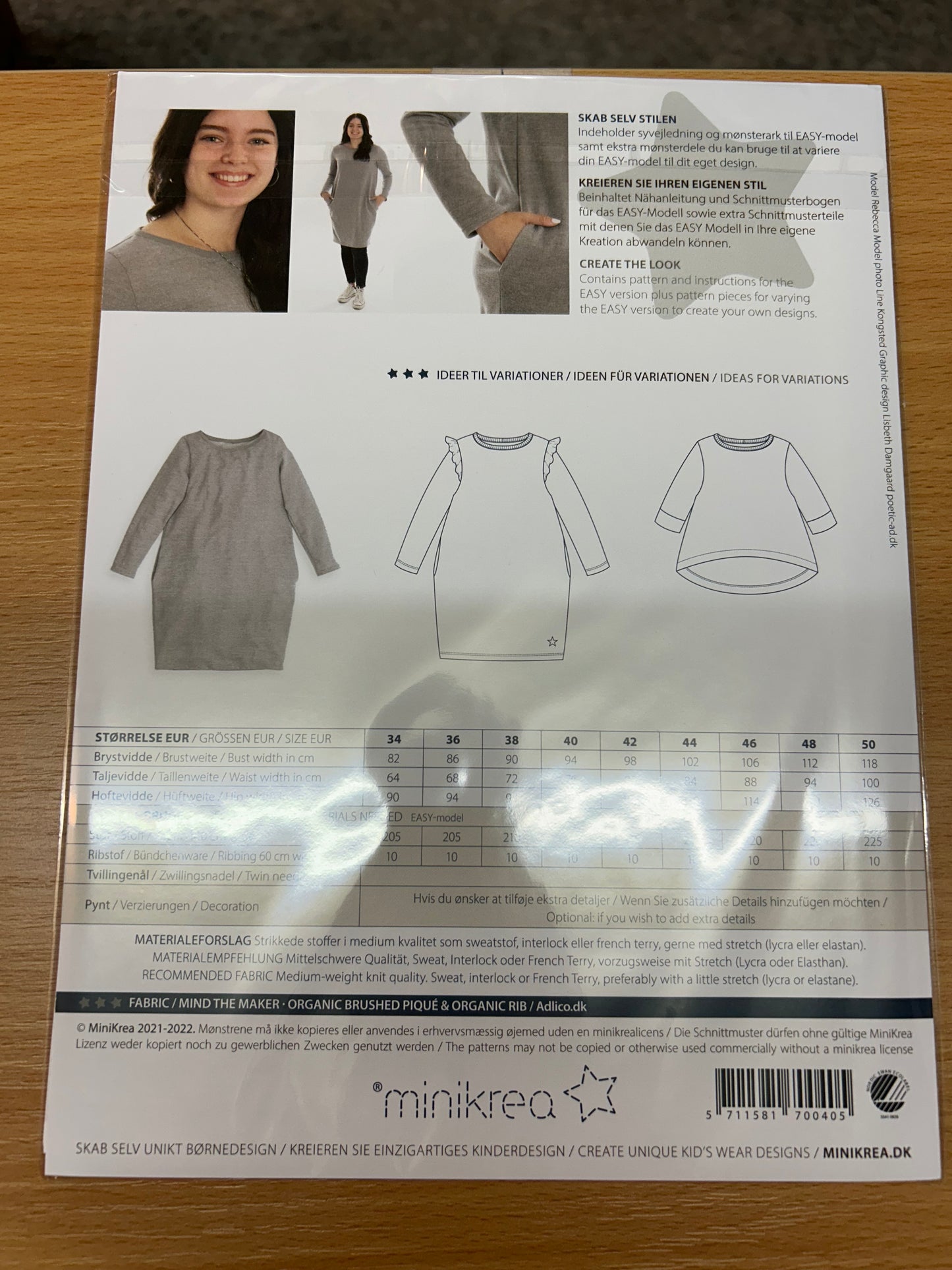 Minikrea Sweat Kjole 70040
