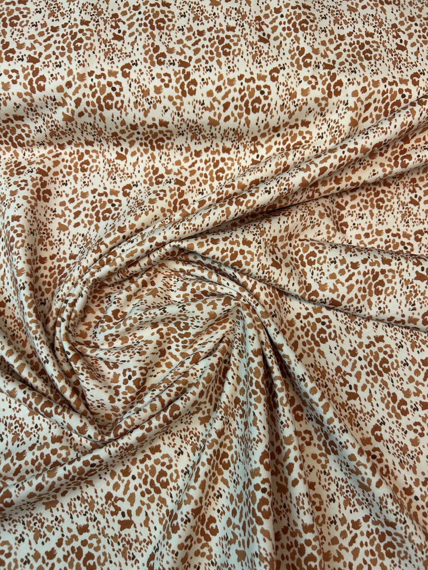 Mini leopard print - Bomuldsjersey