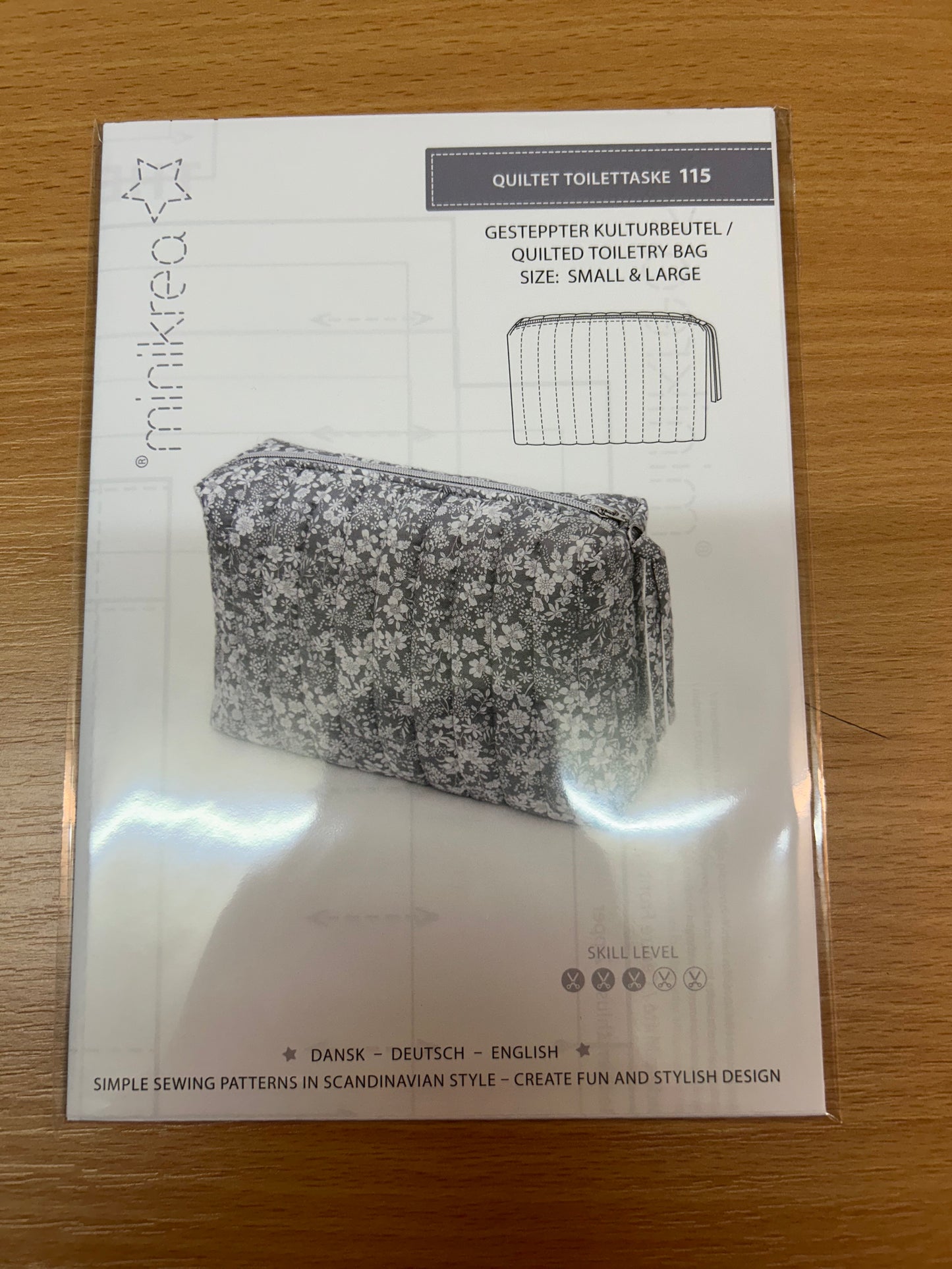 Minikrea Quiltet Toilettaske 115