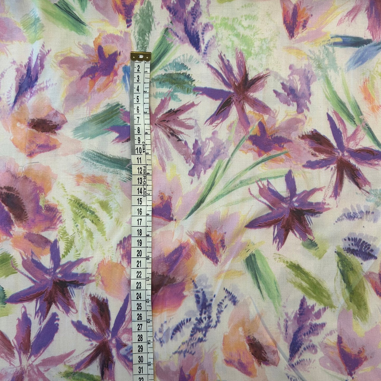Blomster i penselstrøg - Tencel