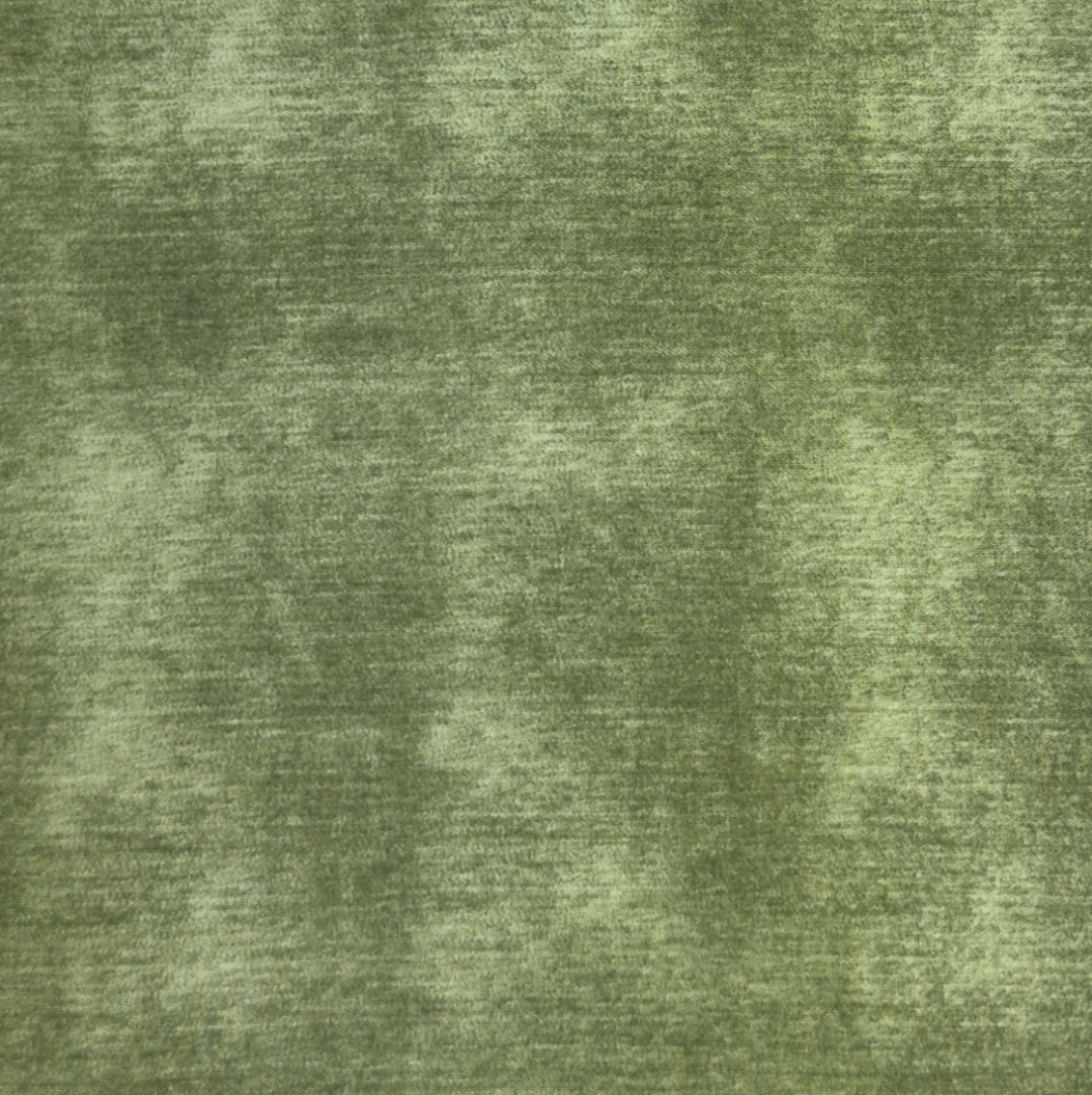 French Terry - Jeans Look Army grøn