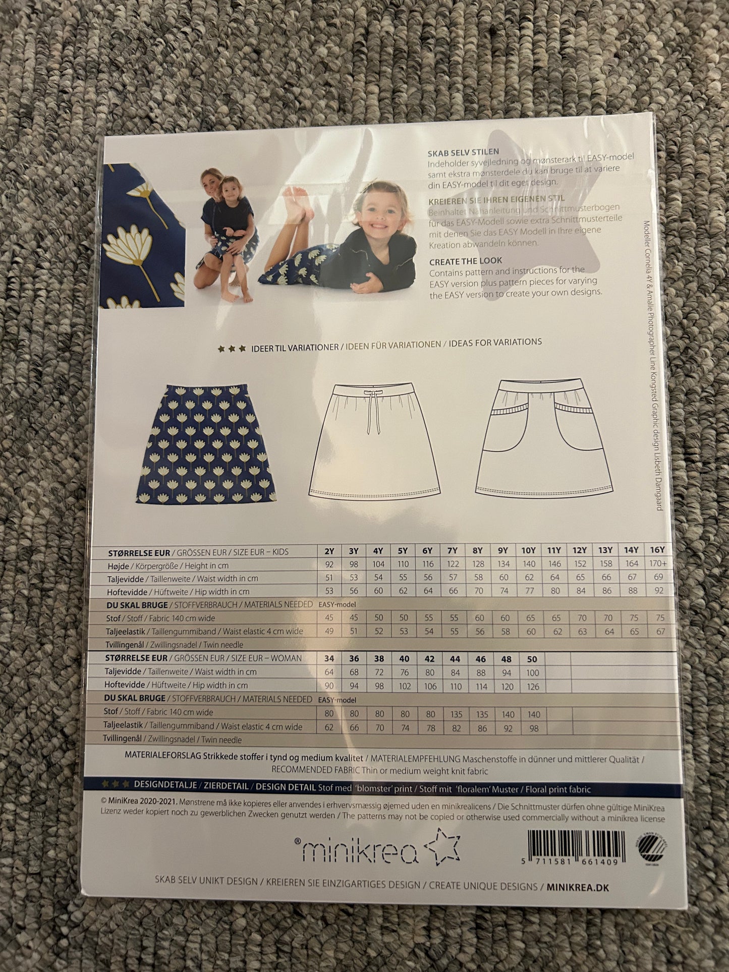 Jersey Nederdel 66140