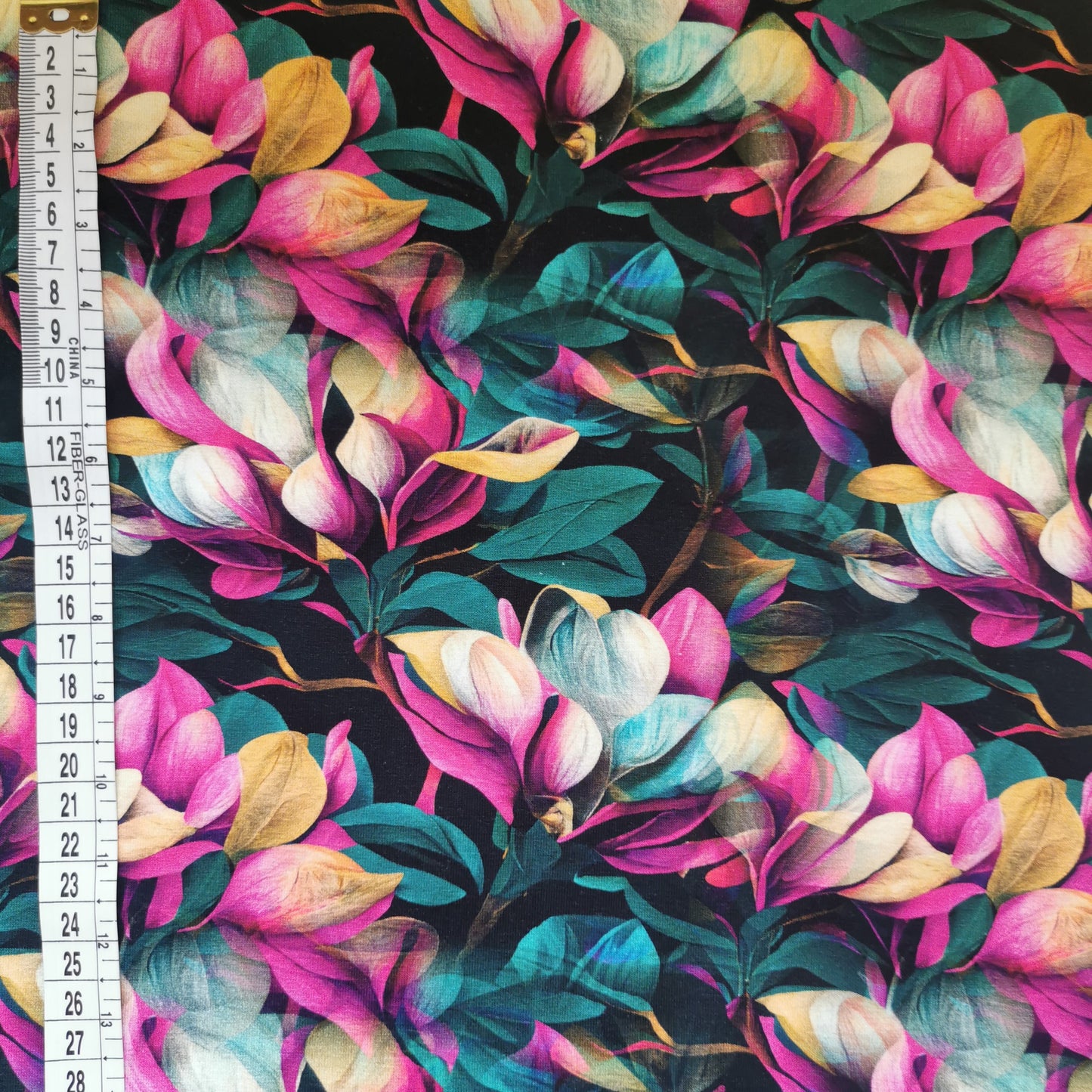 Magnolia akvarel - Bomuldsjersey
