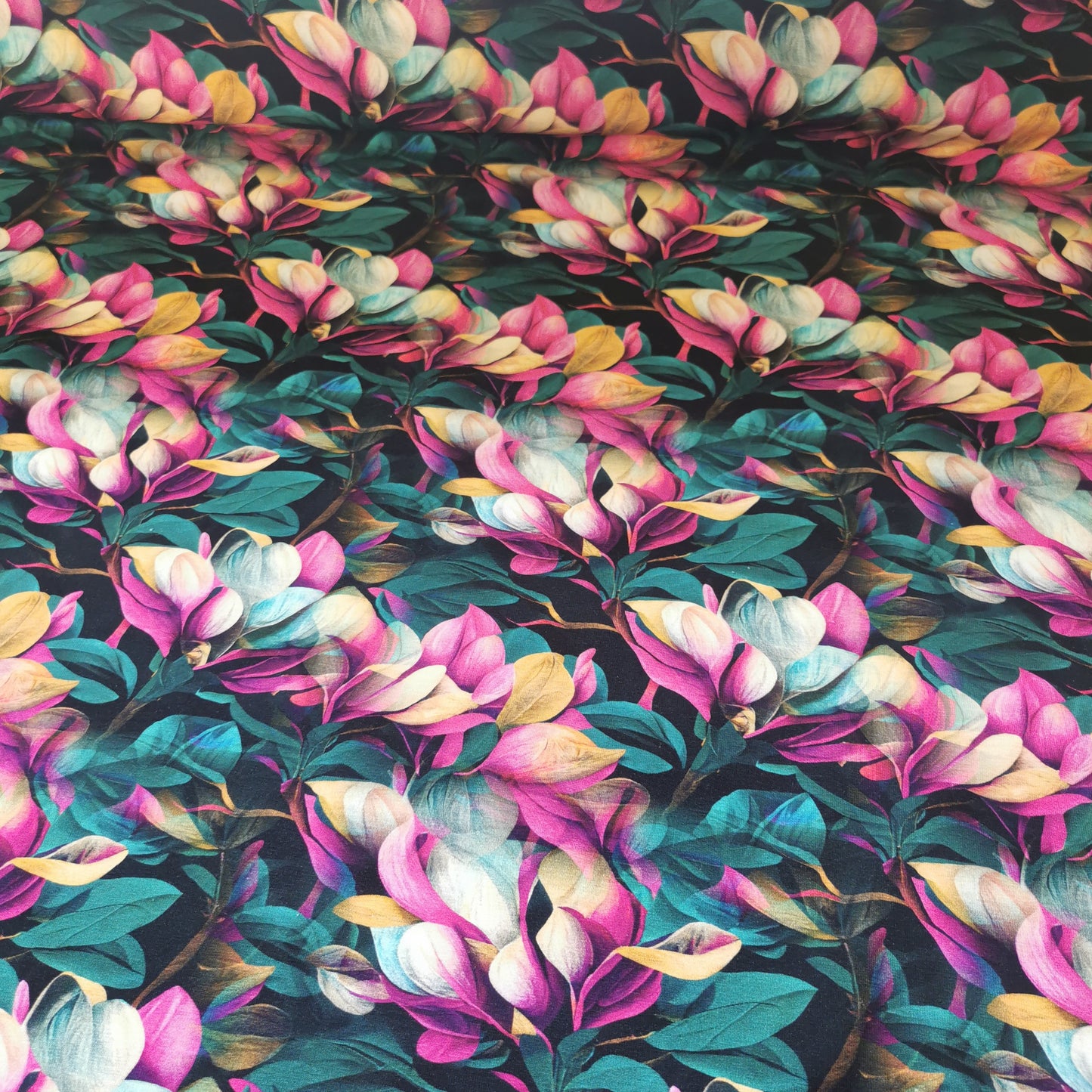 Magnolia akvarel - Bomuldsjersey