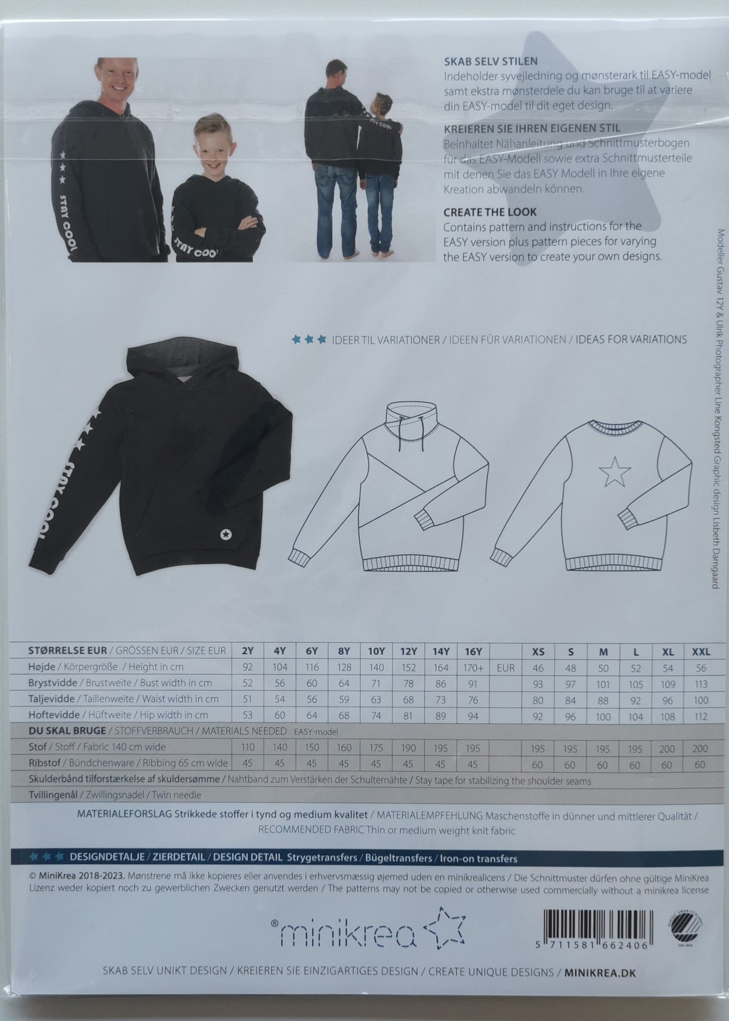 Minikrea Sweatshirt 2-XXL 66240