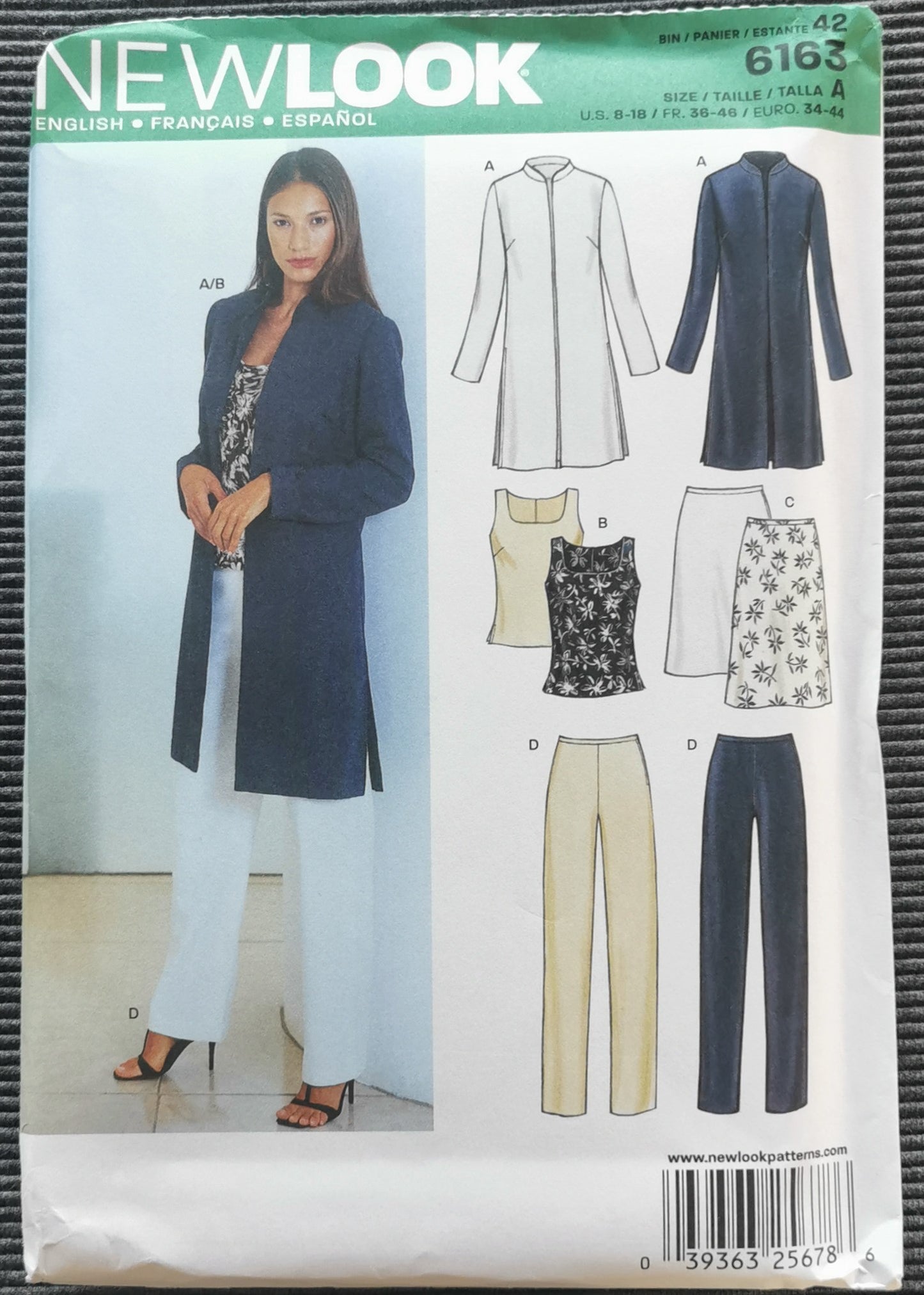 NewLook 6163 - str. 34-44