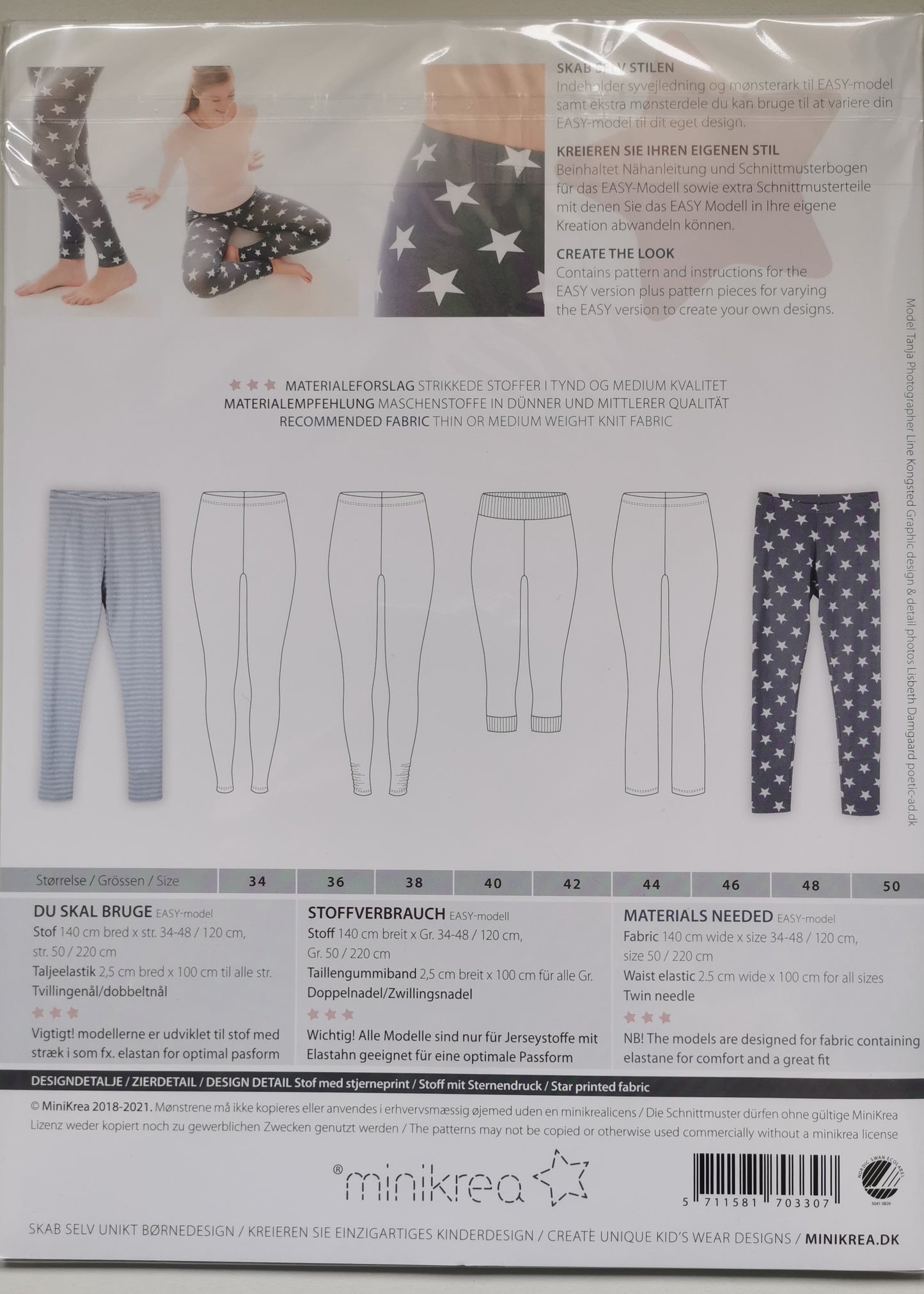 Minikrea Leggins str. 34-50 70330