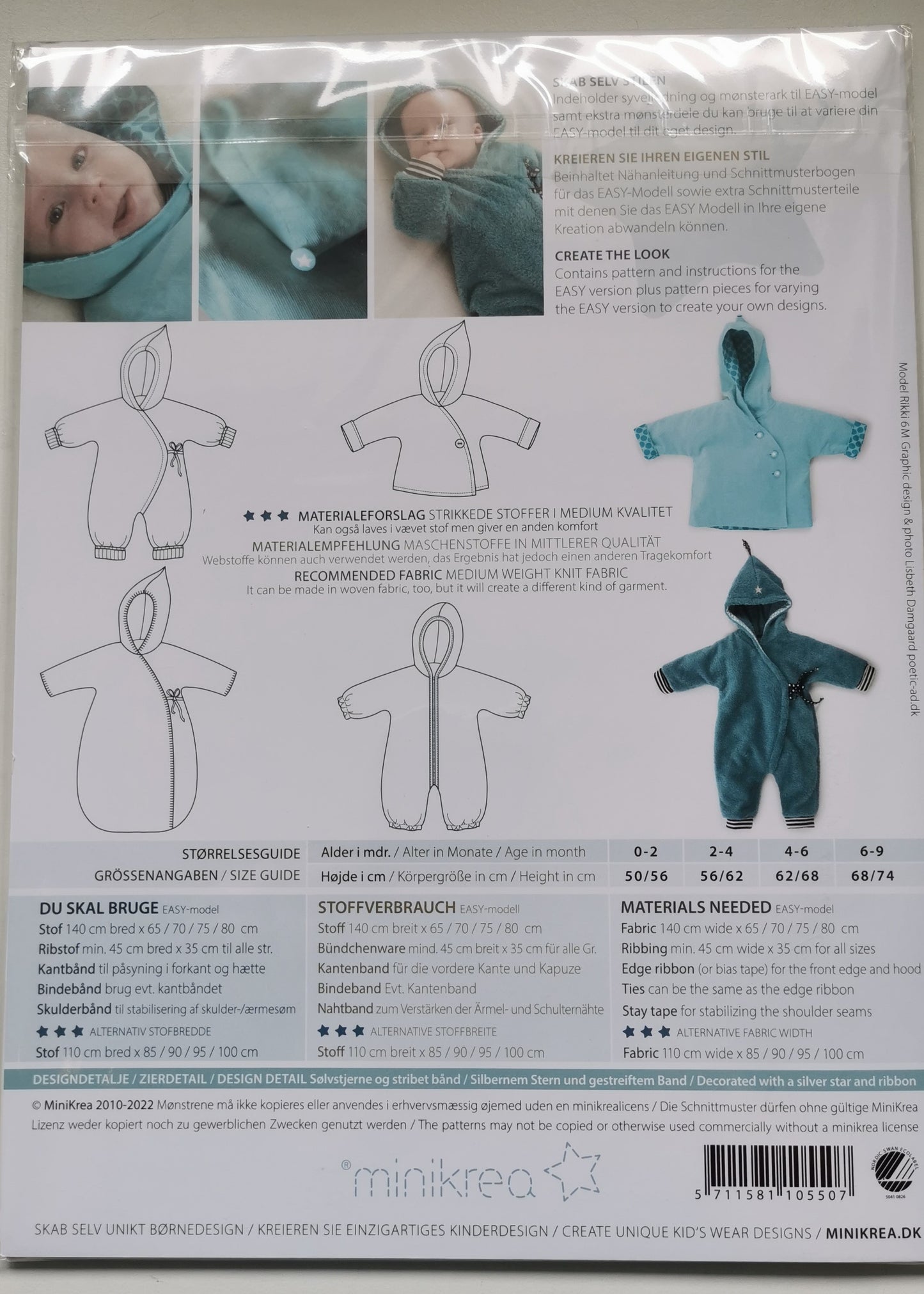 Minikrea Heldragt str. 0-9 mdr 10550