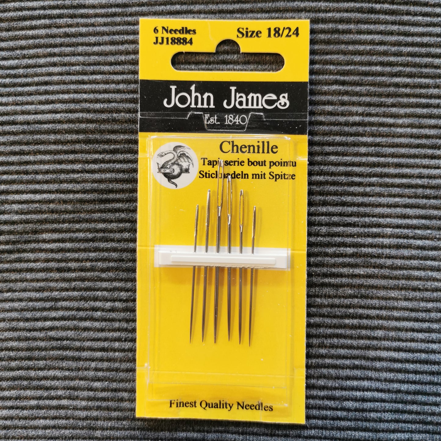 Nålesæt med 6 nåle - Str. 18/24