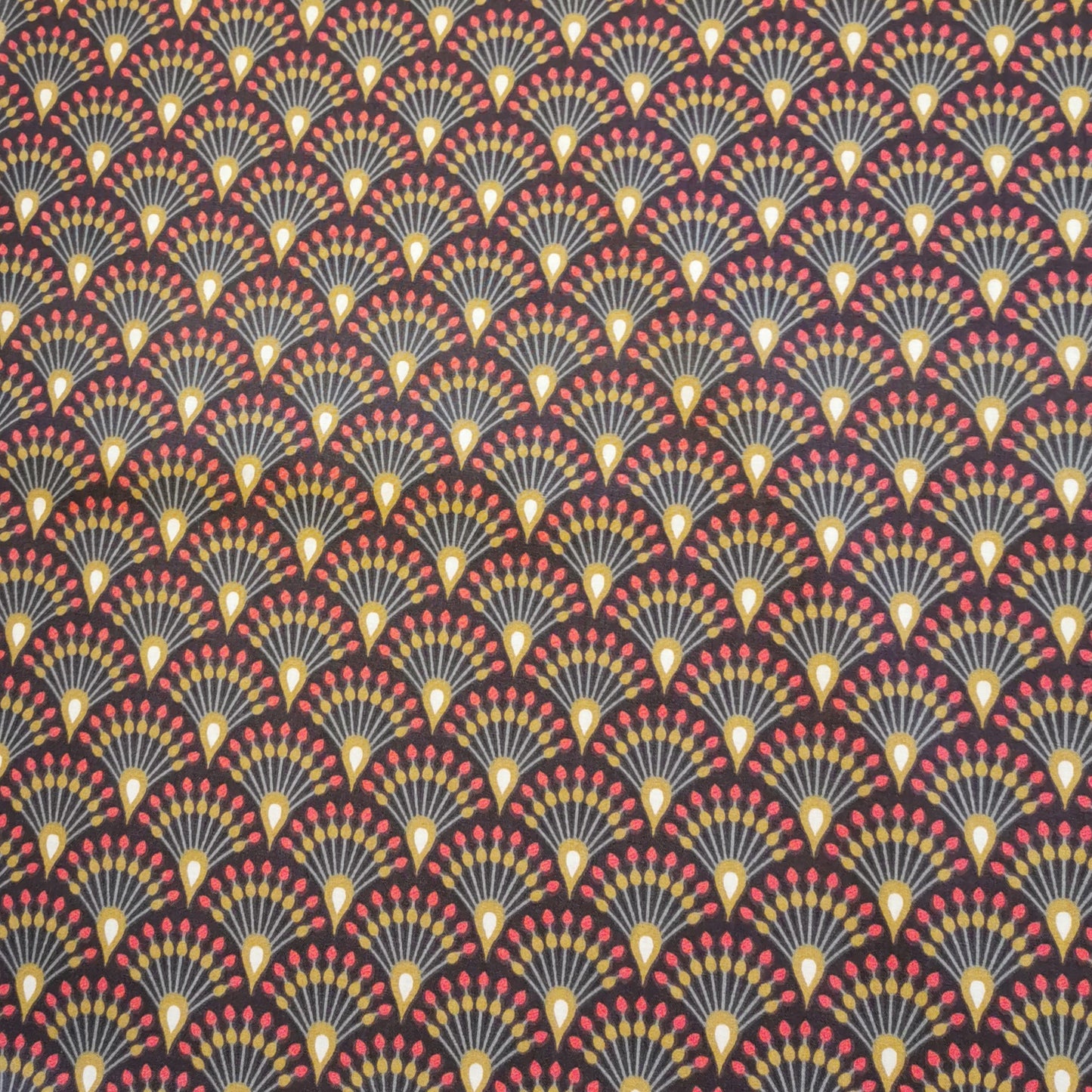 Vifte print - 100% bomuld