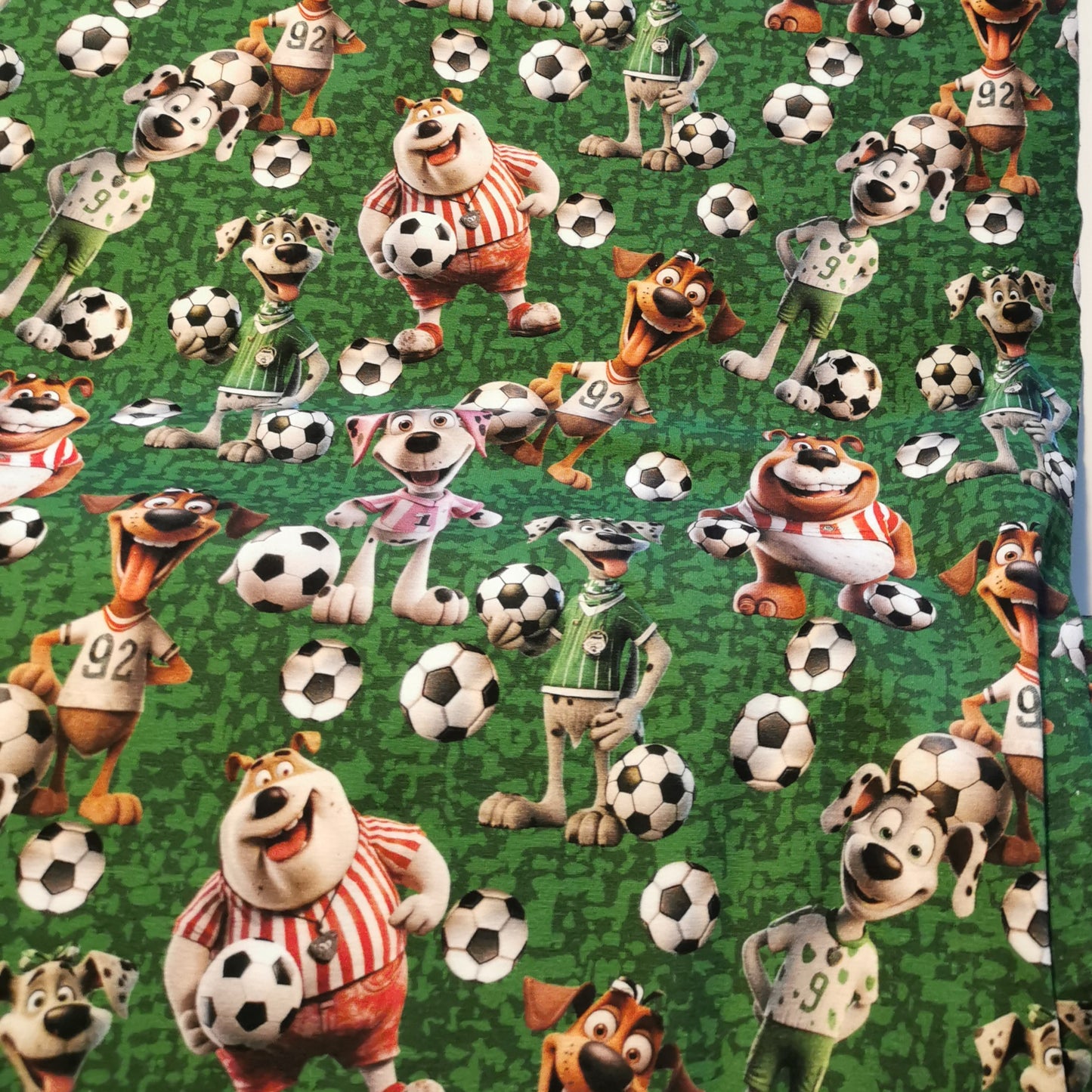 Fodbold Hunde - Bomuldsjersey