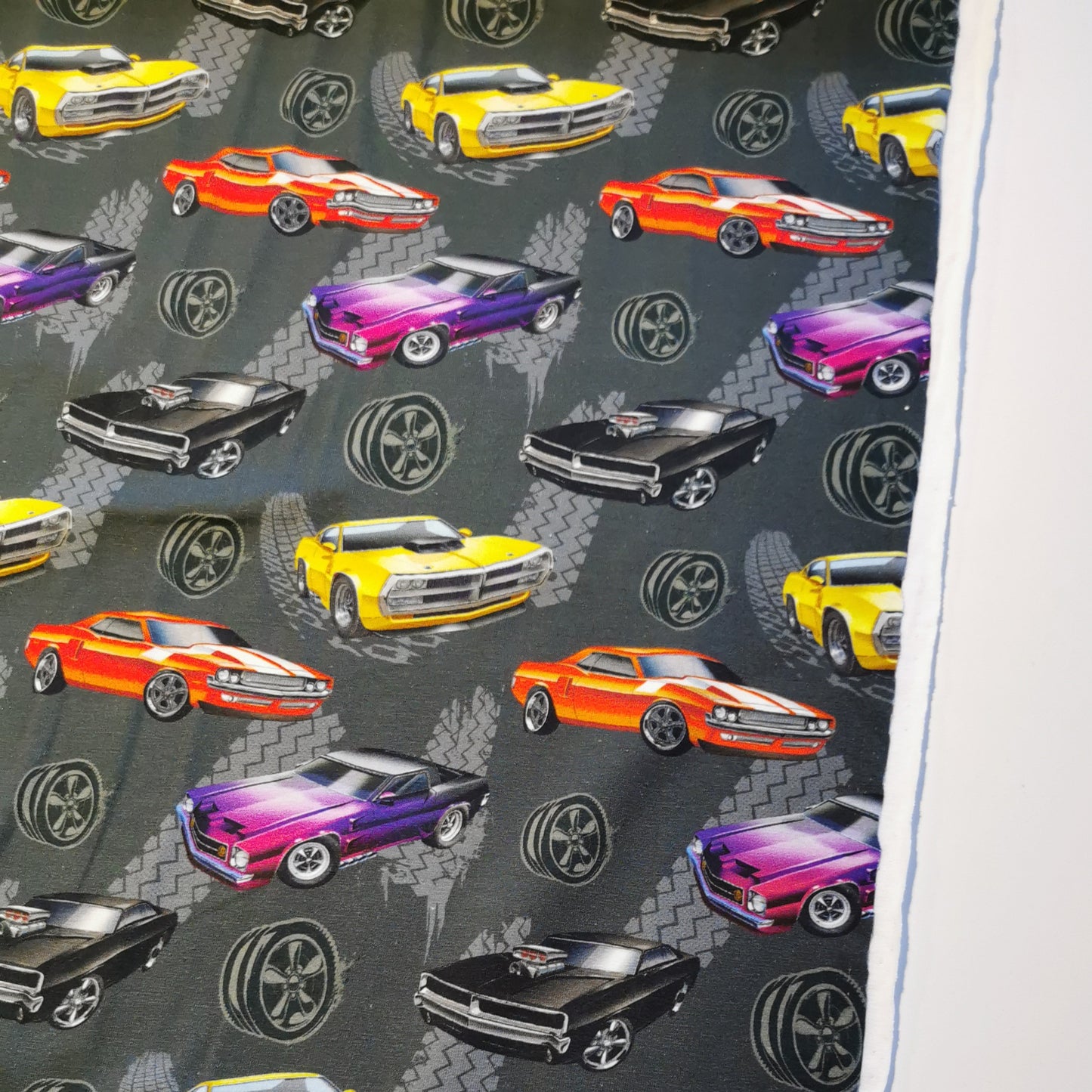 Fast & Furious biler - Bomuldsjersey (Licensprint)