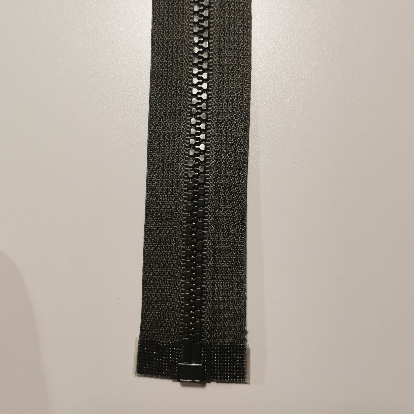 Delbar lynlås 6mm 40 cm Grå