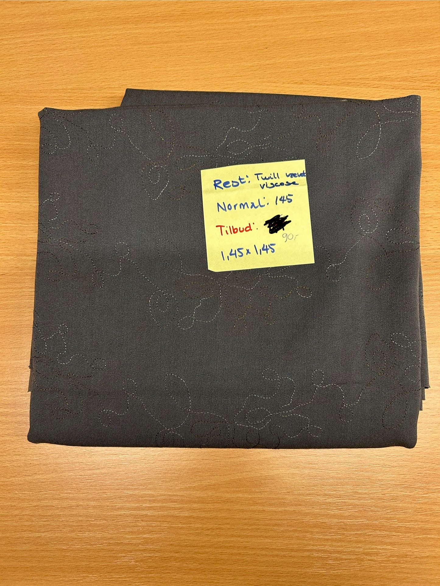 Rest - Twill vævet viskose