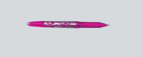 Pilot Frixion ballpen i lyserød