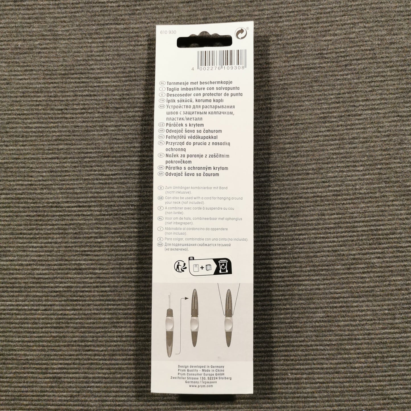 Ergonomisk opsprætter fra Prym 13,5 cm