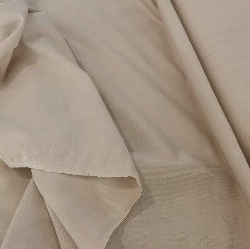 Beige/sand - Bomuldsjersey
