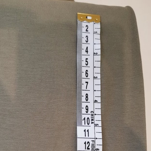 Oliven Grøn - Bomuldsjersey