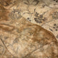Tie Dye mønster (Batik) i beige og brune nuancer - 100% Polyester