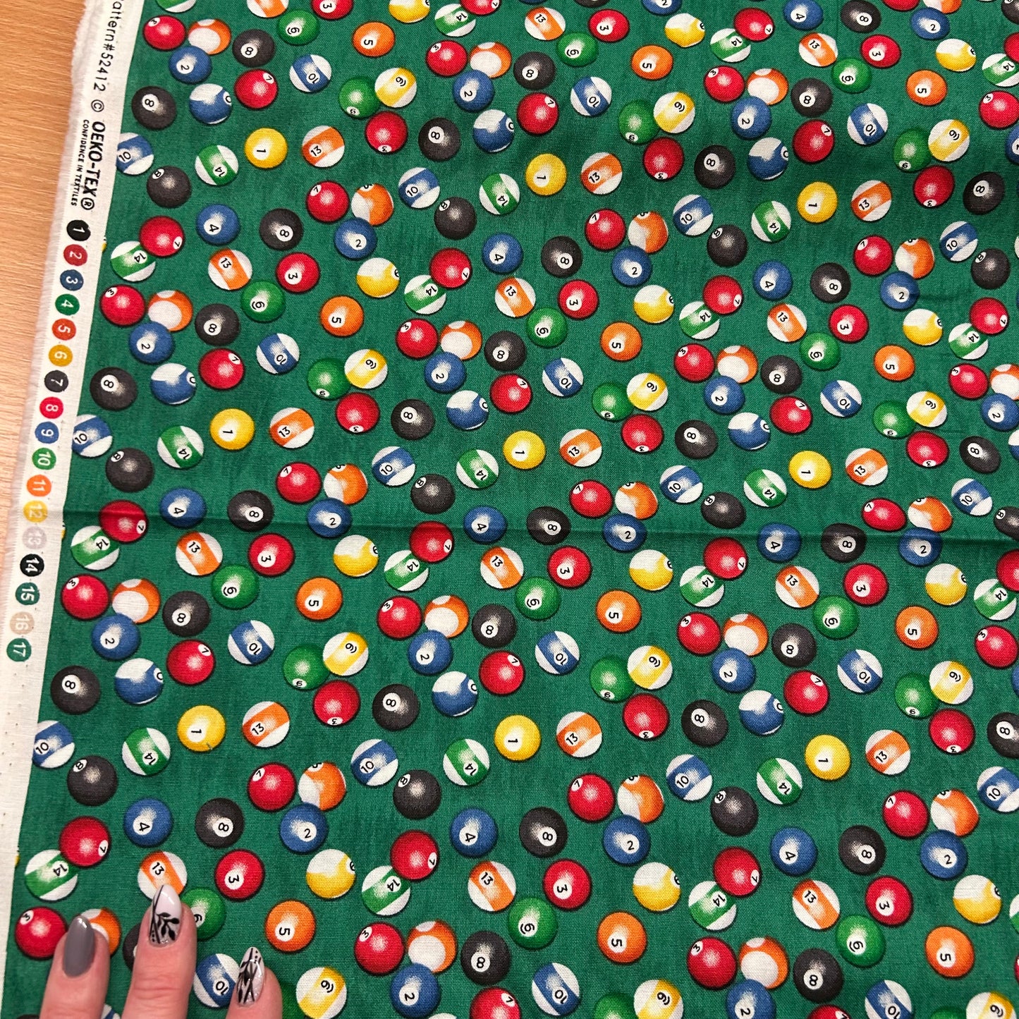 Pool kugler - 100% bomuld