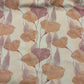 Lilla og beige blomster - Bomuldsjersey
