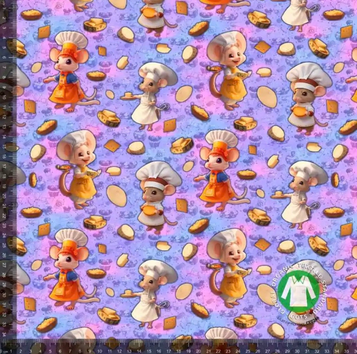 Kokke mus - Bomuldsjersey