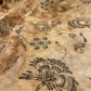 Tie Dye mønster (Batik) i beige og brune nuancer - 100% Polyester