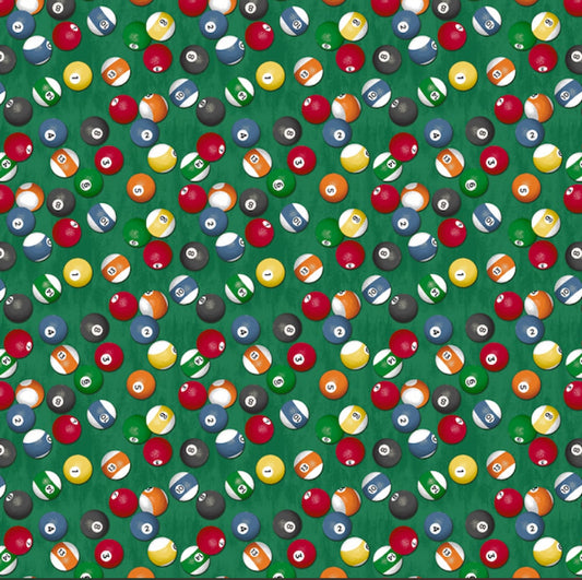 Pool kugler - 100% bomuld