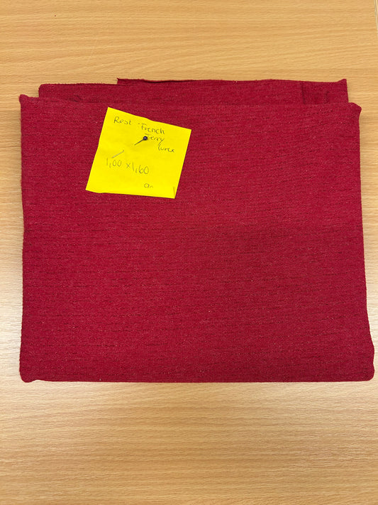 Rest - French terry med lurex tråd