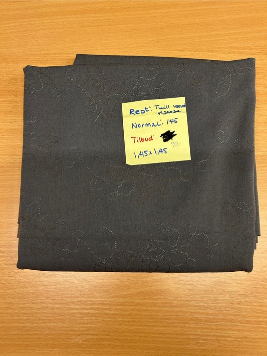 Rest - Twill vævet viskose