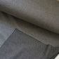Mørkegrå melange - Ottoman Rib Jerseystof