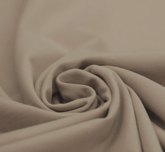 Taupe - Bomuldsjersey