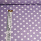Stor prik - Pastel Lilla - Bomuldsjersey