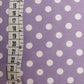 Stor prik - Pastel Lilla - Bomuldsjersey